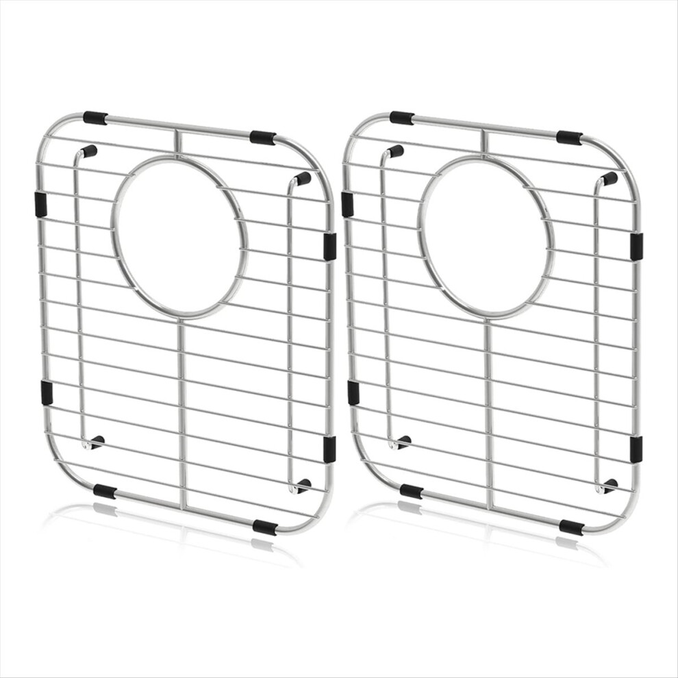 2Pcs Sink Protectors For Kitchen Sink, Universal Double Bowl Sink Bottom Grid 13.2 X 11.6 X 1.25In, Kitchen Sink Grid 4852352357693