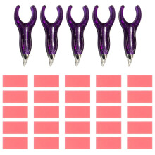 Ergonomic Painting Pen Kit Tool with Clay Perfect for Embroidery Craft Accessories, Ideal Gift Pen 5pcs