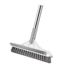 3 in 1 Cleaning Brush Cleaner Brush for Cleaning Bathroom Brush with Long Handle Rotating Floor Brush Crevice Brush