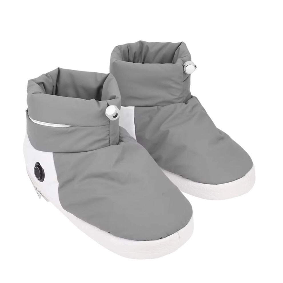 Electric Heating Shoes Washable USB Heated Slippers Rechargeable Foot Warmer Couples Home Shoes for Winter Women Men