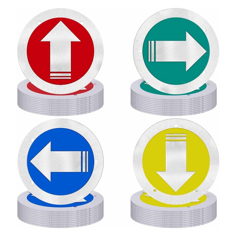 Trail Markers Reflective Trail Marker Pack Bright Trail Marking Reflectors For Hiking Driveway Camping Walking 40Pcs 4852352307698