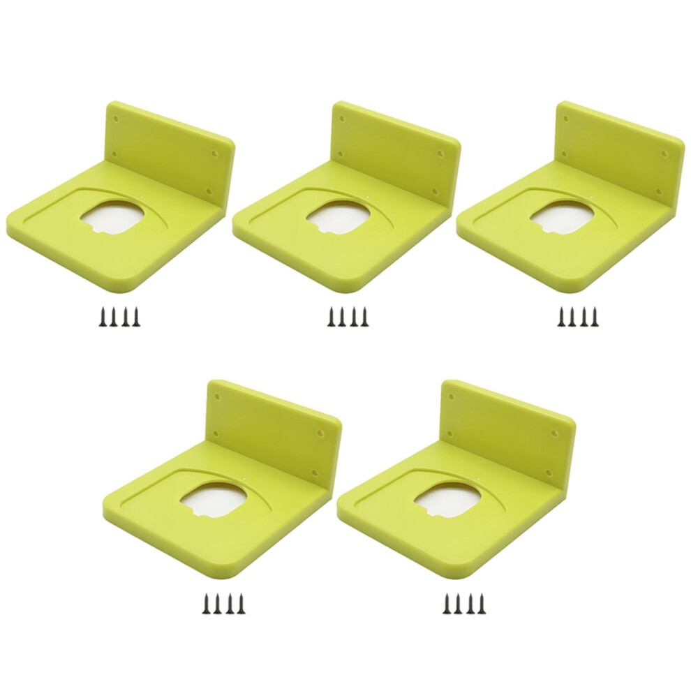 5Packs Battery Holder For 18V Battery, Wall Mount Holder With Screws For Battery P102 P103 P104 P105 P107 4852352316263