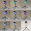 ME6S Desktop Live Streaming Microphone Mobile Game RGB Dazzling Lighting USB Computer Karaoke 6