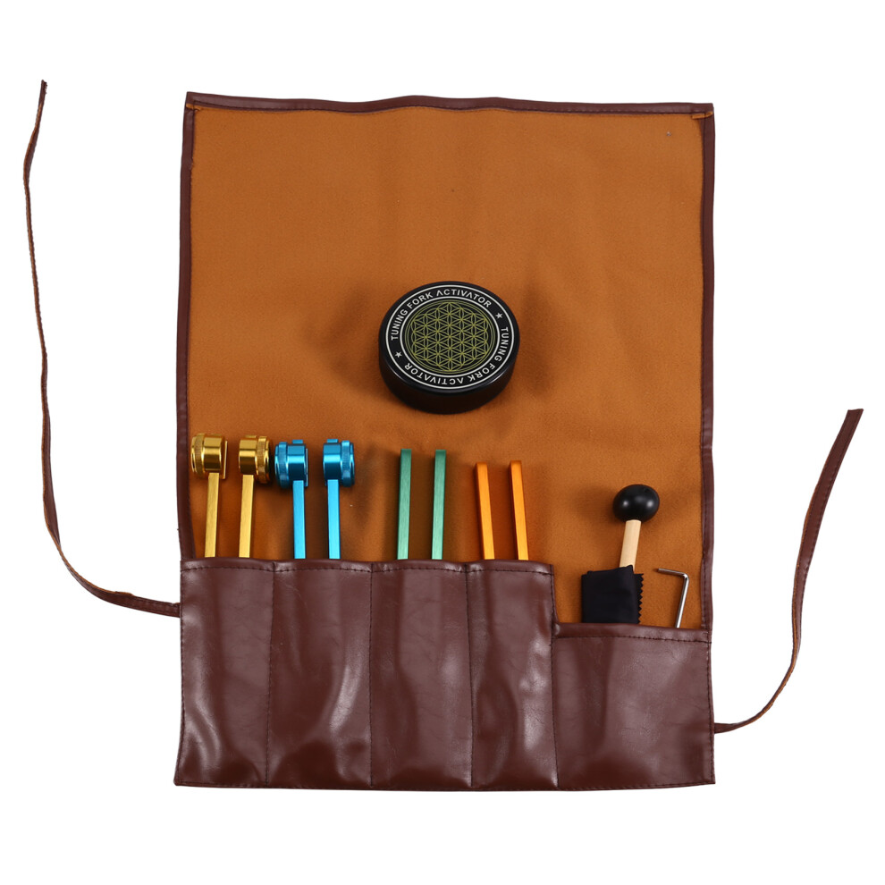 Tuning Forks for Healing, Tuning Fork 128Hz 136.1Hz 256Hz 384Hz & Activator for Healing , Sound Therapy Style 2