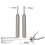Locksmith Pin Remover, Car Folding Remote Control Key Pin Removal Pin Remote Control Key Folding Tool 1.56MM 3