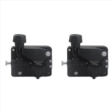 2X Left DC24V Mini Wire Feeder Light Duty MIG Wire Feeder Assembly Single Drive Roll Wire Feed Machine for Mig Welder