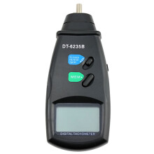 DT6235B Contact Tachometer/Digital Line Tachymeter DT-6235 Tachymeter Gear Tachometer Portable RPM Meter