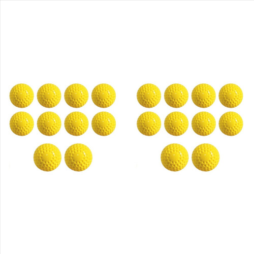 20 Pack Baseballs Training Ball ,9 Inch Pitching Machine Baseballs for Hand-Eye Coordination, Hitting and Practice