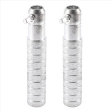 2pcs 118mm Boom Cymbal Stand Counterweight for Drum Percussion Parts Accessories-Silver