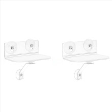 2X Clear Acrylic Window Shelf with Suction Cups, Hanging Shelf for Plants, Camera, Picture Frame