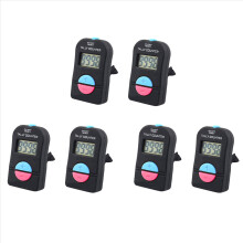 6 Pcs Digital Hand Tally Counter Electronic Add Subtract Manual Clicker Handheld Mechanical Number Click Counter