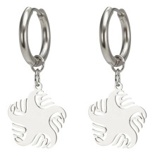 2026 StaRIFish Stainless Steel Earrings - Perfect Marine Animal Jewelry Gift for Special Occasions Silver