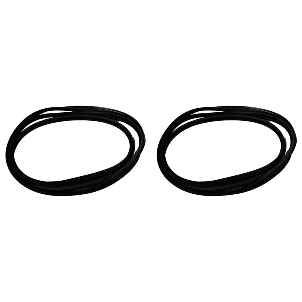 2X Car Sunroof Window Rubber Seal For C-Class W203 2000-2007 A1247800298 Black 4852352336612