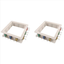 2X Adjustable Mold Housing Kit for Silicone Molds Making,Reusable Housing Frame