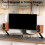 2X Desktop Speaker Stand Mount Studio Monitor Riser Support with Vibration Absorption Pad Mount 6