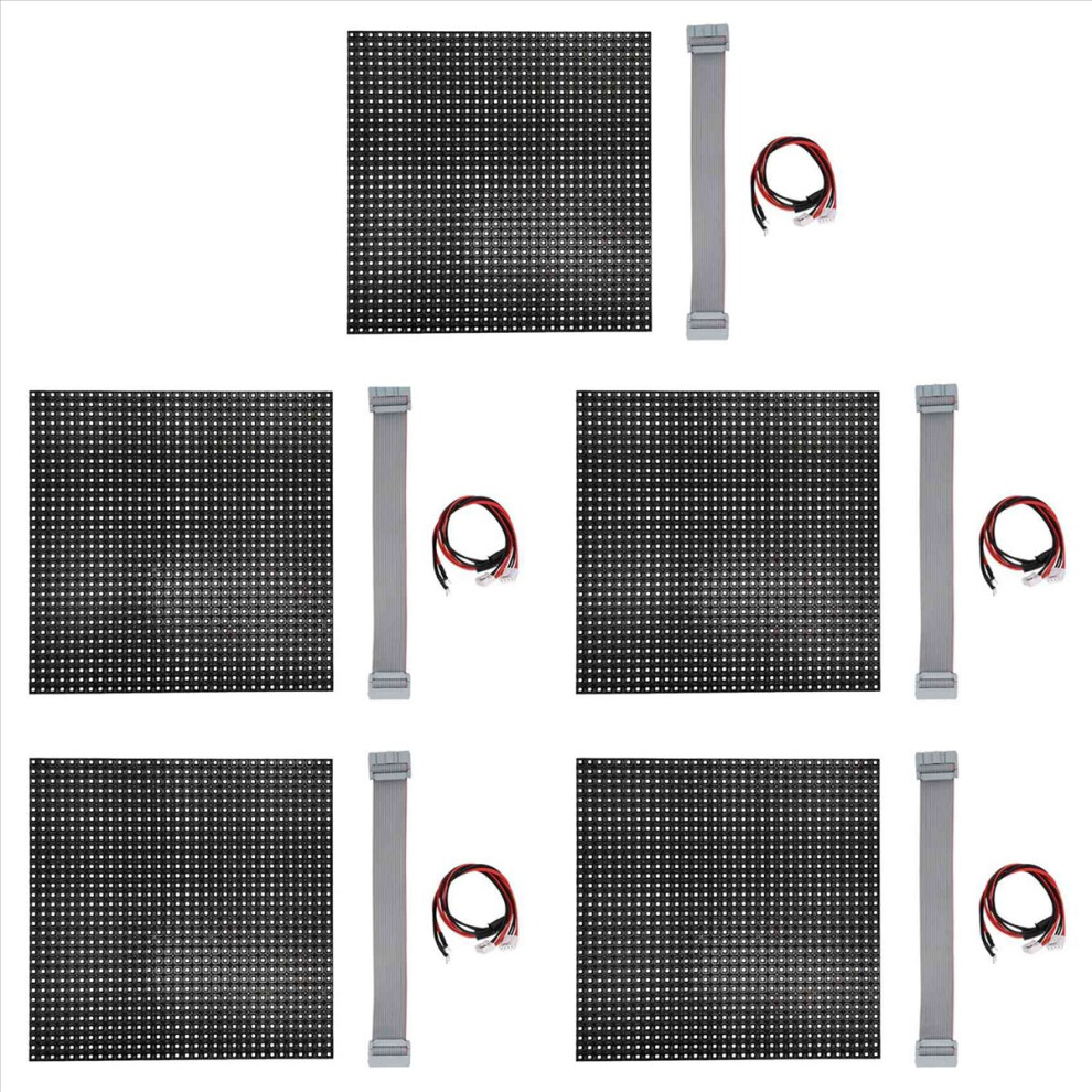 5Pcs P6 Outdoor Led Screen Panel 32X32 Pixels Led Display Module 192X192mm 1/4 Scan Rgb Full Color Led Screen Panel 4852352339675