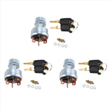 3X Ignition Switch 4 Wire with 6 Keys 9G-7641 9G7641 for CAT Excavator 229 306 320 330 322 375