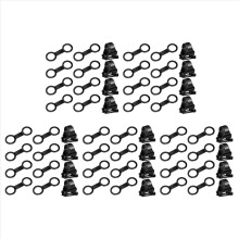 40X Silicone Snorkel Clip Diving Snorkel Holder Snorkel Keeper Scuba Dive Plastic Clip Snorkel Keeper Tube Holder