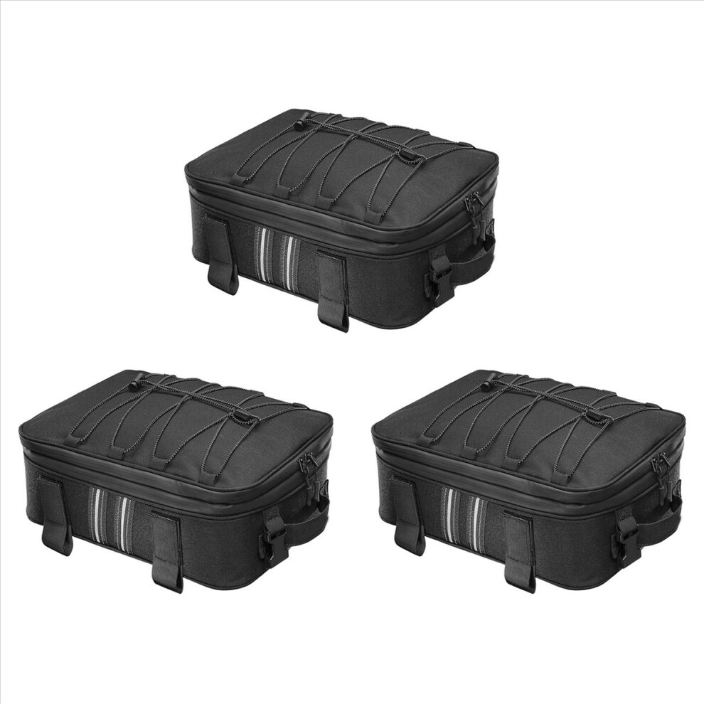 3X Motorcycle Rear Seat Luggage Bag Tail Box Top Bag For R1200gs R1250gs Accessories 4852352348622