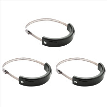 3X Motorcycle Accessories Exhaust Protector Can Cover Universal Fit 100Mm-160Mm Oval Exhaust for Yzf