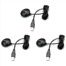 3X New USB GPS GLONASS Receiver GNSS Receiver Module Antenna, Replace Bu-353S4, BU353S4, 0183NMEA USB Protocol