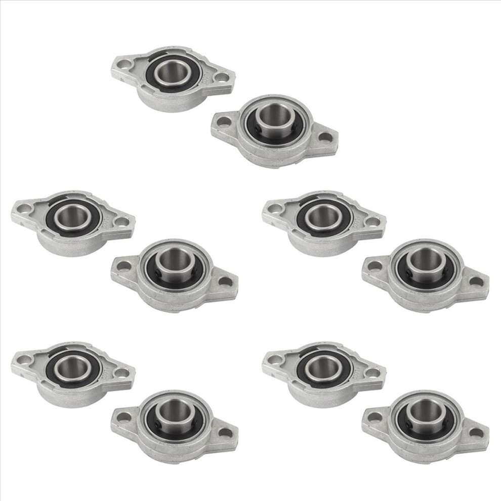 Kfl002 Fl002 Self Aligning Pillow Block Flange Bearing 15Mm 10Pcs 4853796320809