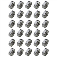 606Z 6 X 17 X 6mm Metal Miniature Deep Groove Ball Bearings 30 Pcs