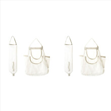 4X Hanging Mesh Storage Bag Mesh Grocery Bag Mesh Garlic Net Bag Net Shopping Bag