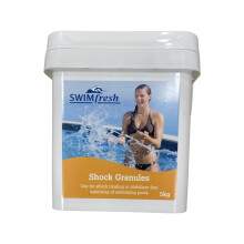 Swimfresh Swimming Pool Shock Chlorine 5kg Granular Chlorine