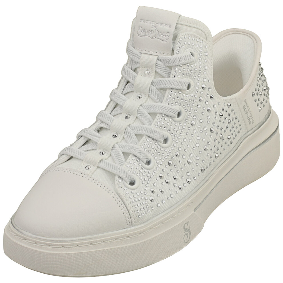 Skechers (4) Snoop Dogg Snoop One Womens Fashion Trainers In White
