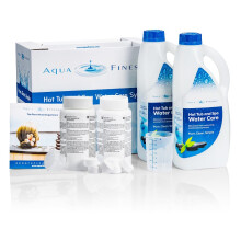 AquaFinesse Hot Tub Water Care Box with EXTRA FREE Chlorine Tablets
