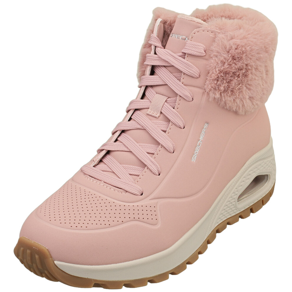 Skechers (4) Los Angeles Uno Rugged Womens Fashion Boots In Blush