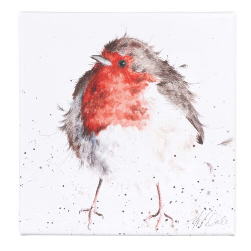 Wrendale Wrendale Designs - 'The Jolly Robin' Small Canvas