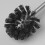 Elliott Toilet Brush, Grey, One Size 3