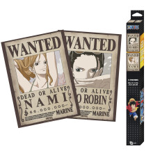 GB eye - ONE PIECE Set of 2 Chibi Posters Nami & Robin (52 x 38 cm)