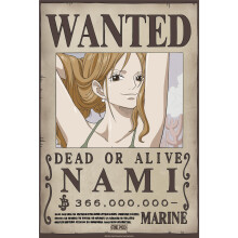 GB eye Poster One Piece Wanted Nami Wano 38x52cm
