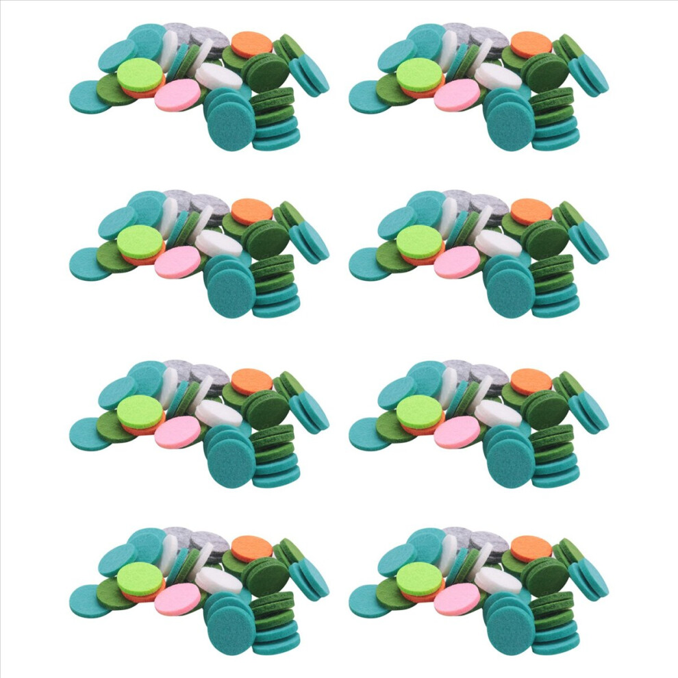 Washable Refill Pads Felt Pads Diameter 22Mm For Car Essential Oil Diffuser Locket [384 Pcs] 4853796318219