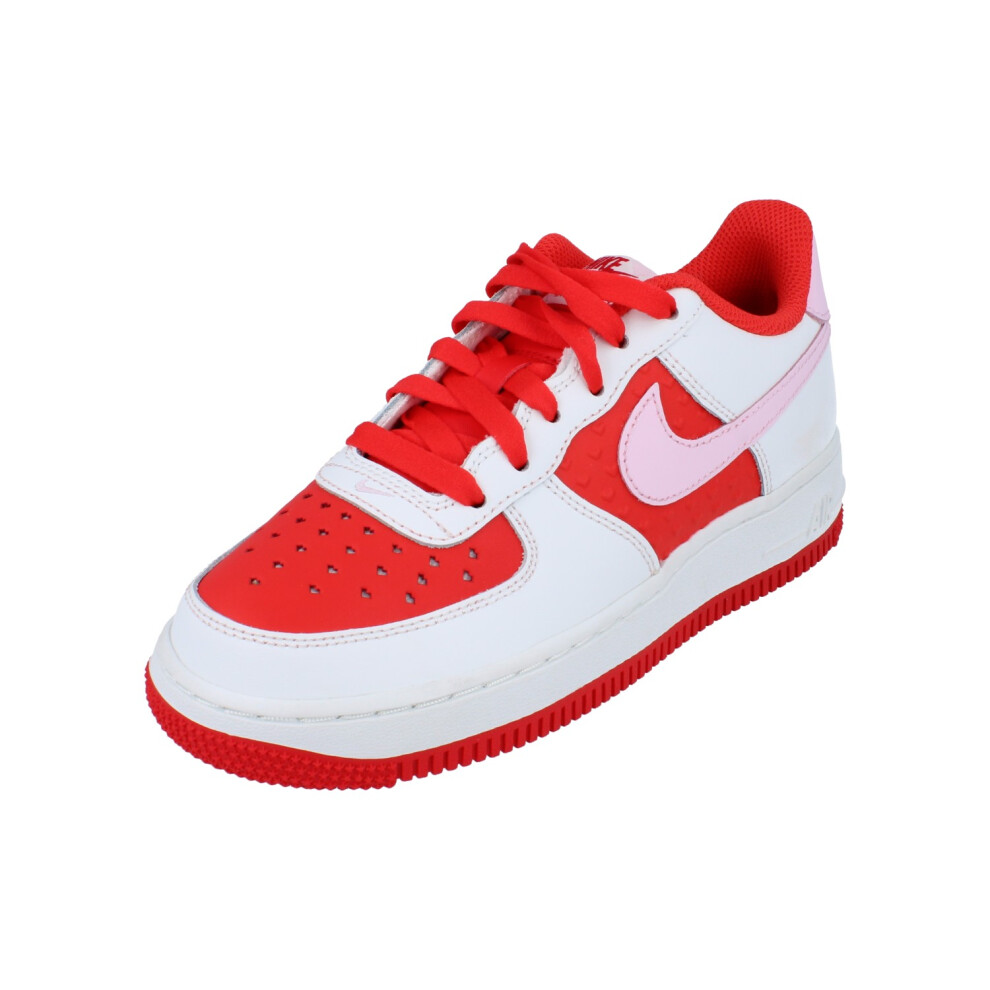 Nike (5) Air Force 1 Bg Trainers Hv5165 Sneakers Shoes White