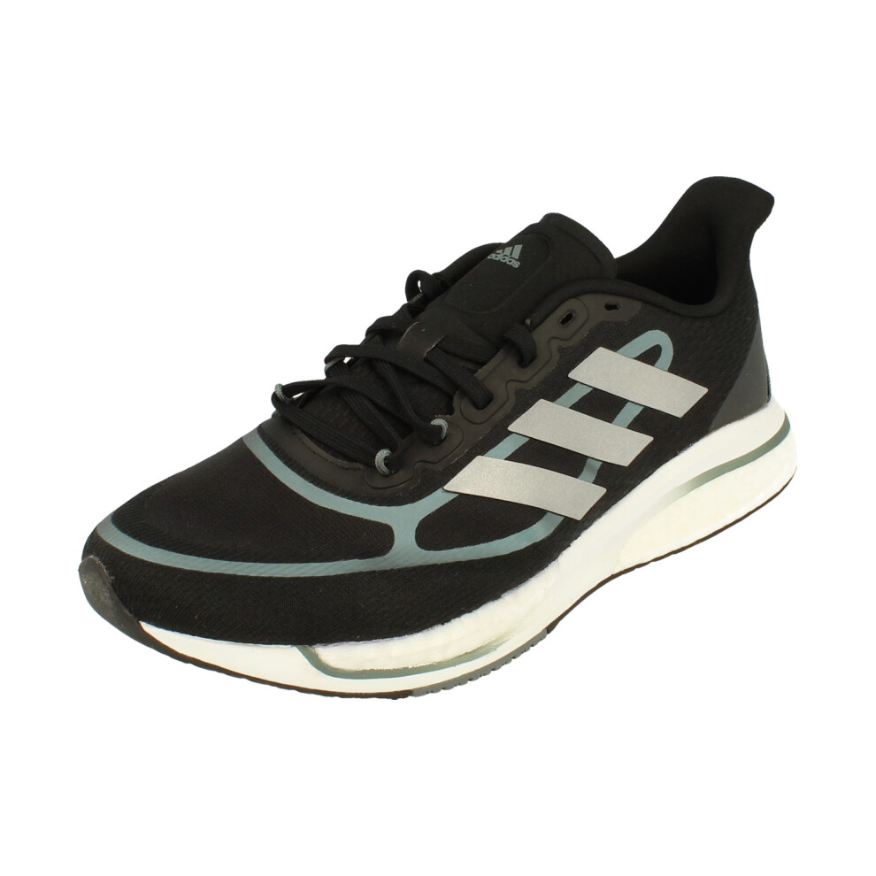 Adidas (6.5) Supernova + Mens Running Trainers Sneakers Black