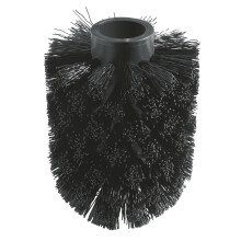 GROHE Start Spare Brush Head for GROHE Start, GROHE Start Cube and GROHE Cosmopolitan Toilet Brush Sets, Black, 41201KS0