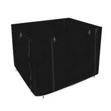 Dog Crate Covers Dustproof Breathable Kennel Protector 42 Inch Black For Dogs And Cats Camping Travel Home