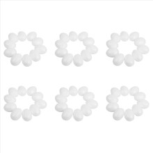 60 Eggs 6 cm White Easter Egg Decorative Egg for Painting or Sticking