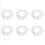60 Eggs 6 cm White Easter Egg Decorative Egg for Painting or Sticking 1