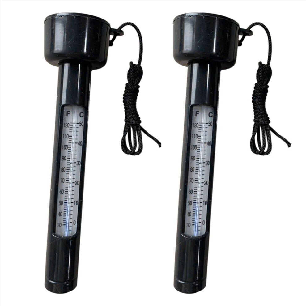 2X Pool Thermometer,Pool Temperature Thermometer Floating Easy Read,For Outdoor And Indoor Swimming Pools And Spas 4853796324906