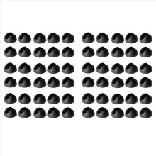 60 PCS Hairpin Leg Protector Feet Metal Coffee Table Leg Feet for 10-12mm Hairpin Table Legs Supplies