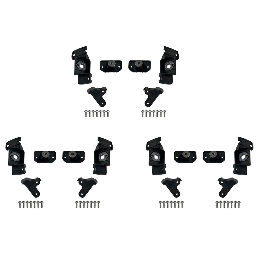 3Pair Headlight Repair Bracket Kits A2478200303 A2478200403 For - Class X247 20-2024 Headlamp Fixed Claw 4852352329164