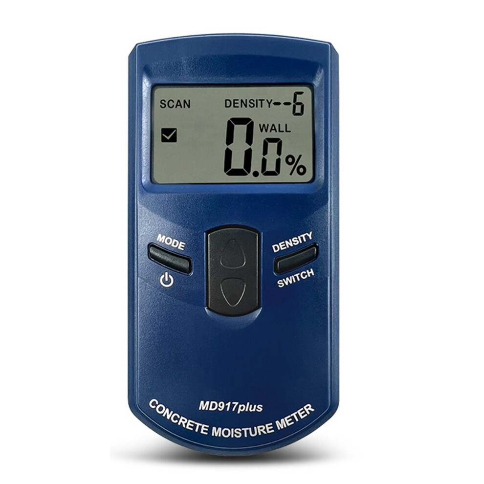 Concrete Moisture Meter Wall Tester Pinless Moisture Measurement Device With Lcd Alarm Md917plus Moisture Meter 4854054992912