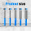 Drill Bits Set, 5pcs Tile Drill Bits for Ceramic Glass Porcelain Marble , with Versatile Drilling 2