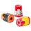 3Pieces LED Screwdriver Bit Magnetizer Ring, ABS Plastic Bit Magnetizer/Demagnetizer for 1/4 Shank , Strong Magnetism 1
