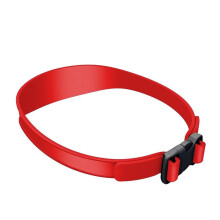 DIY Haartrimmer Fade Haarknipband Ademend Gebogen Siliconen Thuishaartrimmer Gids voor DIY Thuiskapsels Rood